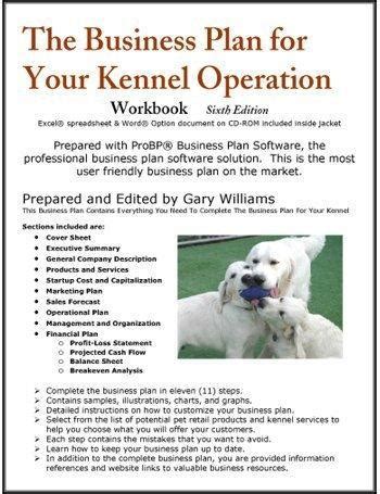 Dog Kennel Business Plan